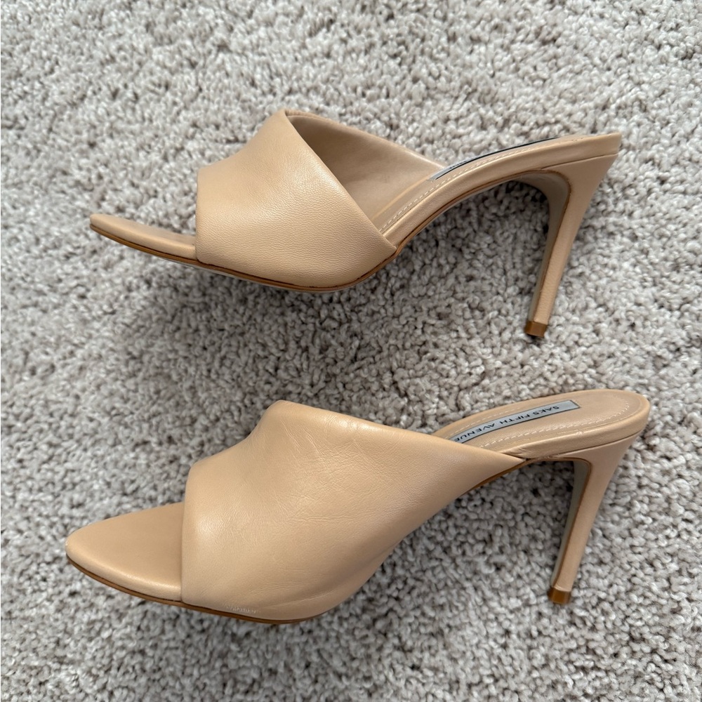 Saks Fifth Avenue Heel Mules